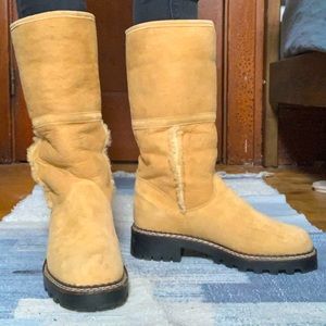 waterproof shearling lined boots